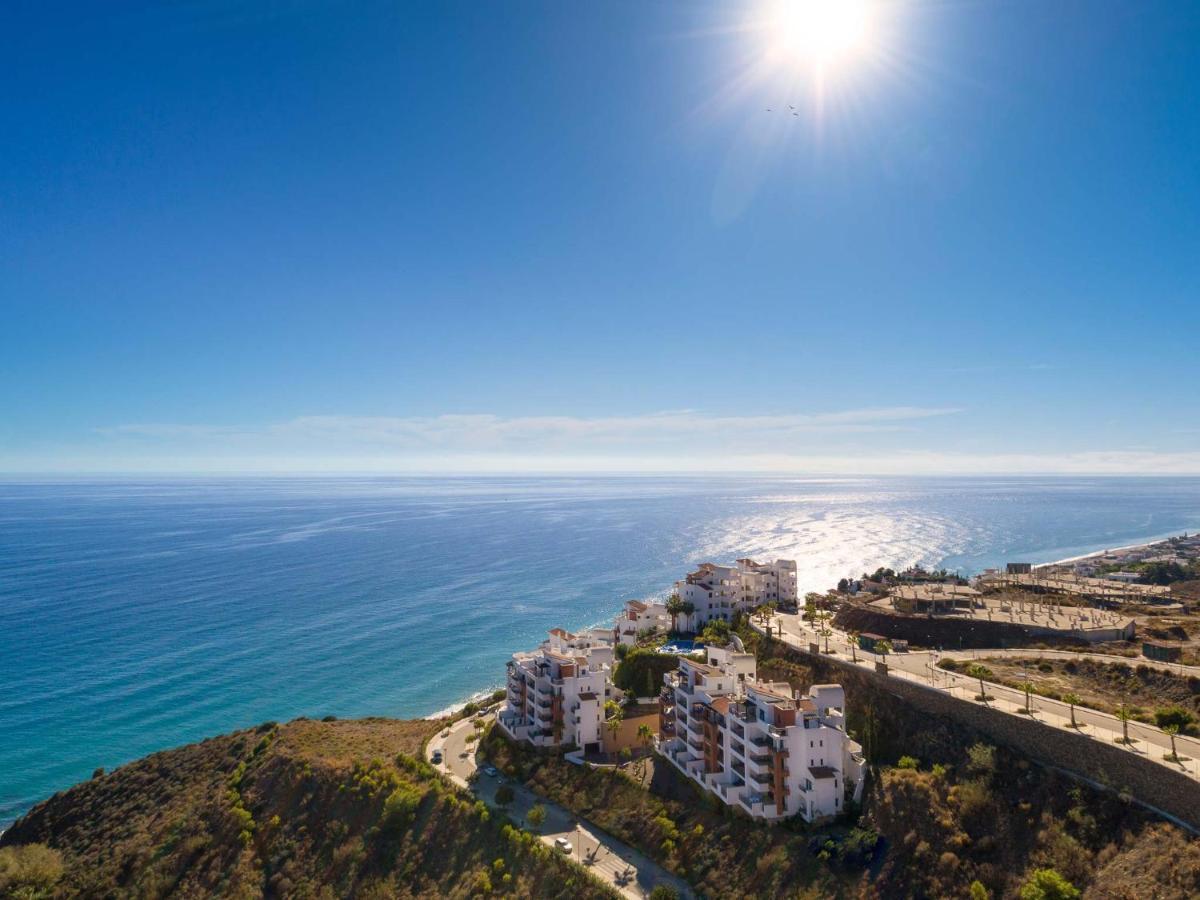 Apartamento Vista Mar Frontal Con Parking Torrox Extérieur photo