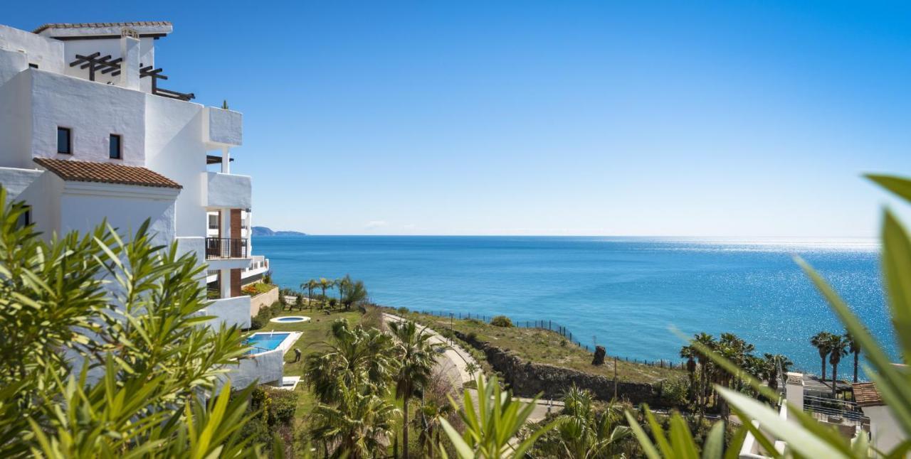 Apartamento Vista Mar Frontal Con Parking Torrox Extérieur photo