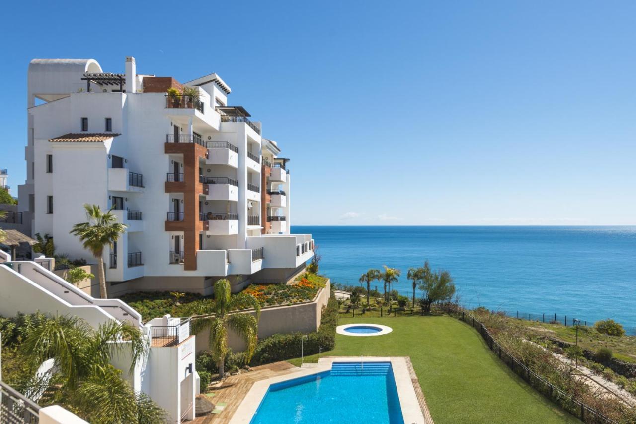 Apartamento Vista Mar Frontal Con Parking Torrox Extérieur photo